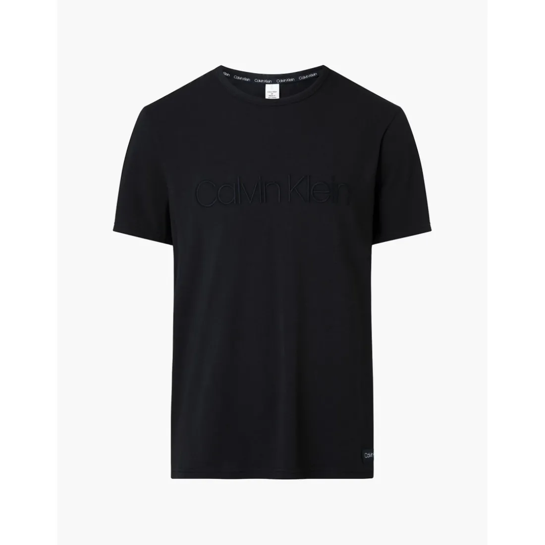T-shirt Manches Courtes - Noir Calvin Klein Underwear en coton