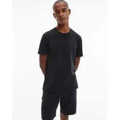 T-shirt Manches Courtes - Noir Calvin Klein Underwear en coton