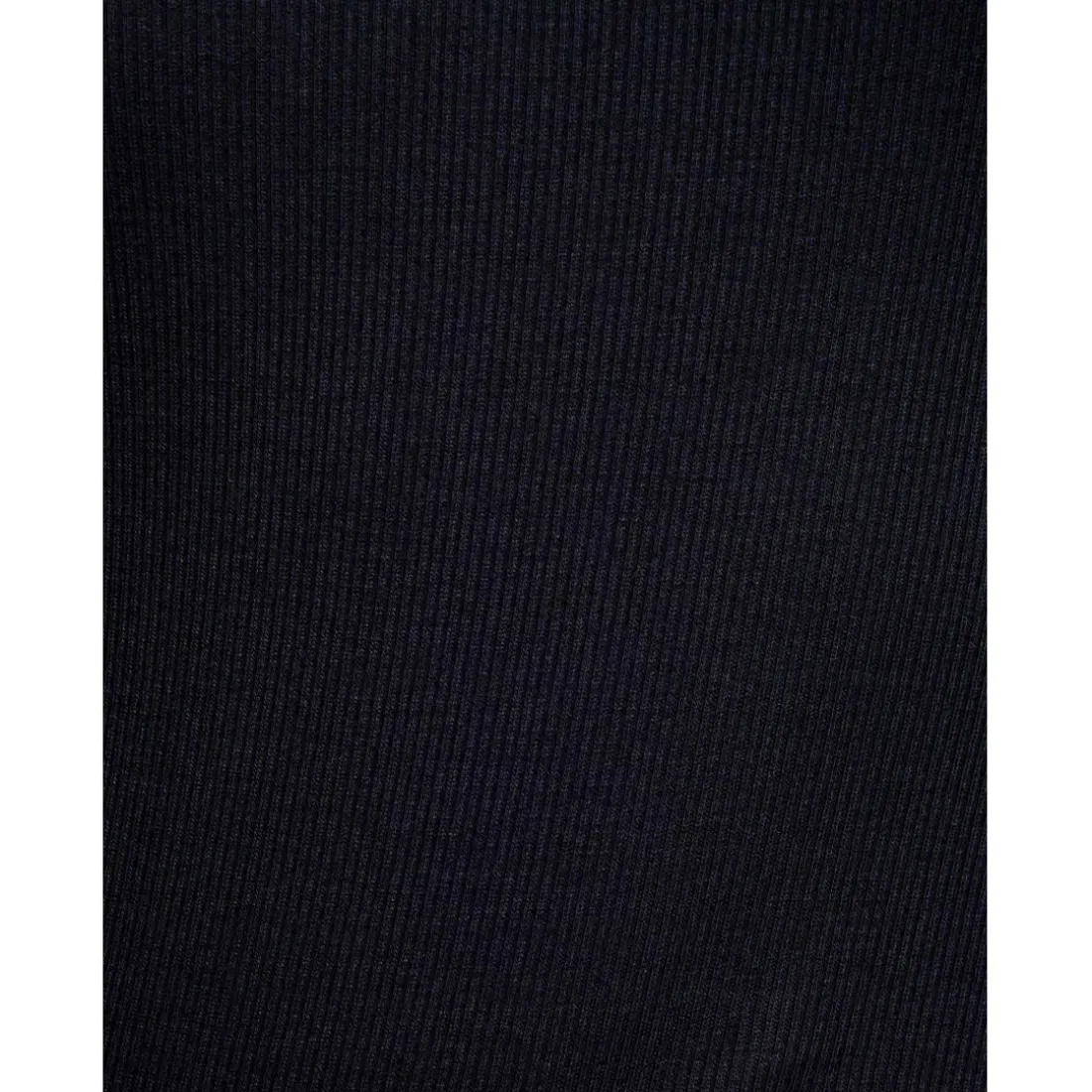 T-shirt manches courtes à dentelle marine