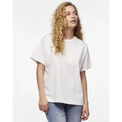 T-shirt oversize fit manches courtes blanc