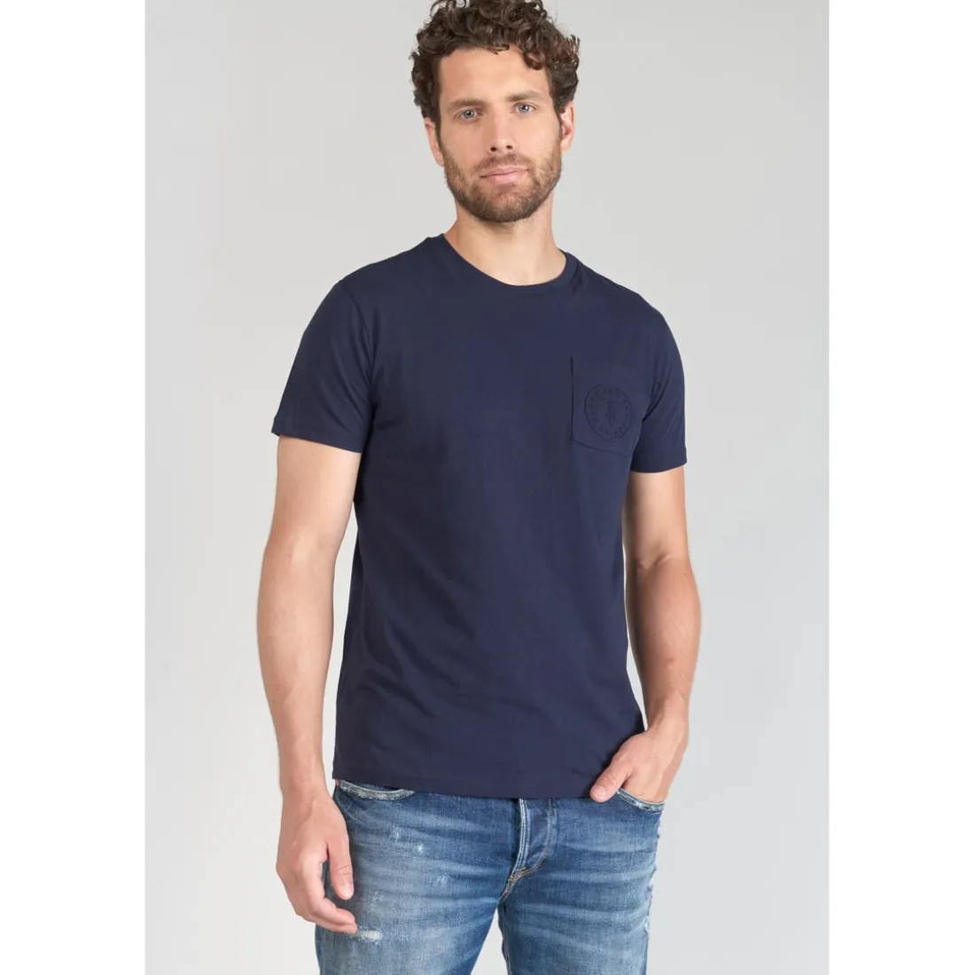 T-shirt Paia bleu nuit en coton