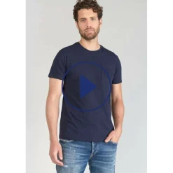 T-shirt Paia bleu nuit en coton