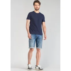 T-shirt Paia bleu nuit en coton