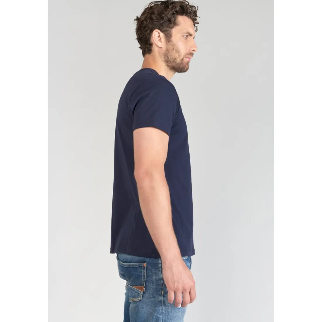 T-shirt Paia bleu nuit en coton