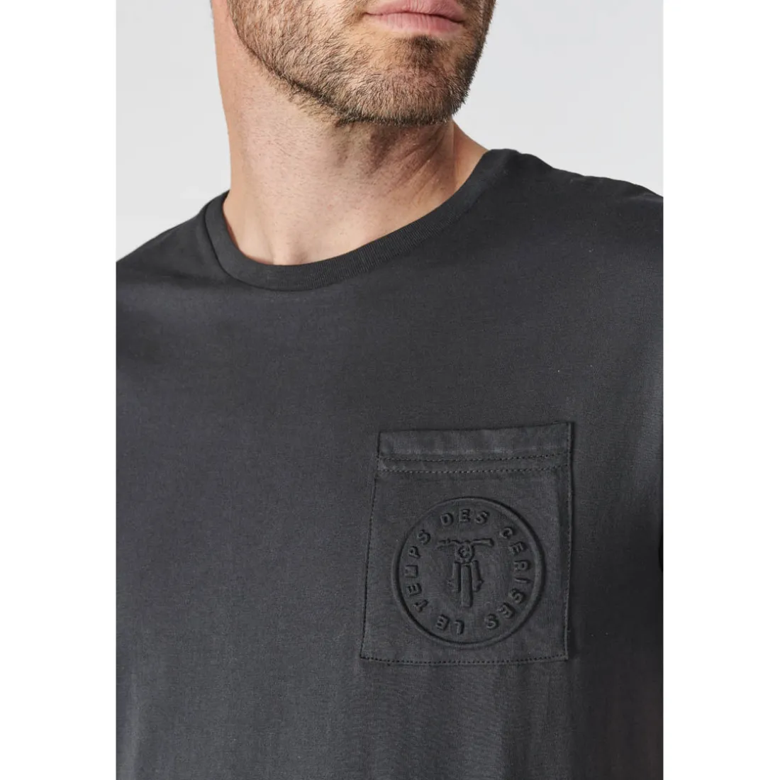 T-shirt Paia noir en coton