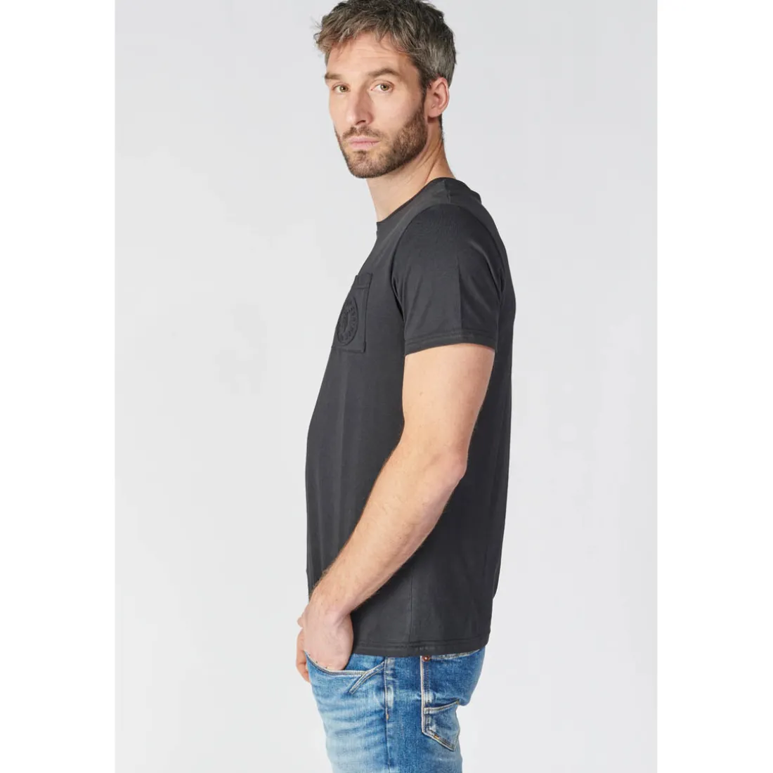 T-shirt Paia noir en coton
