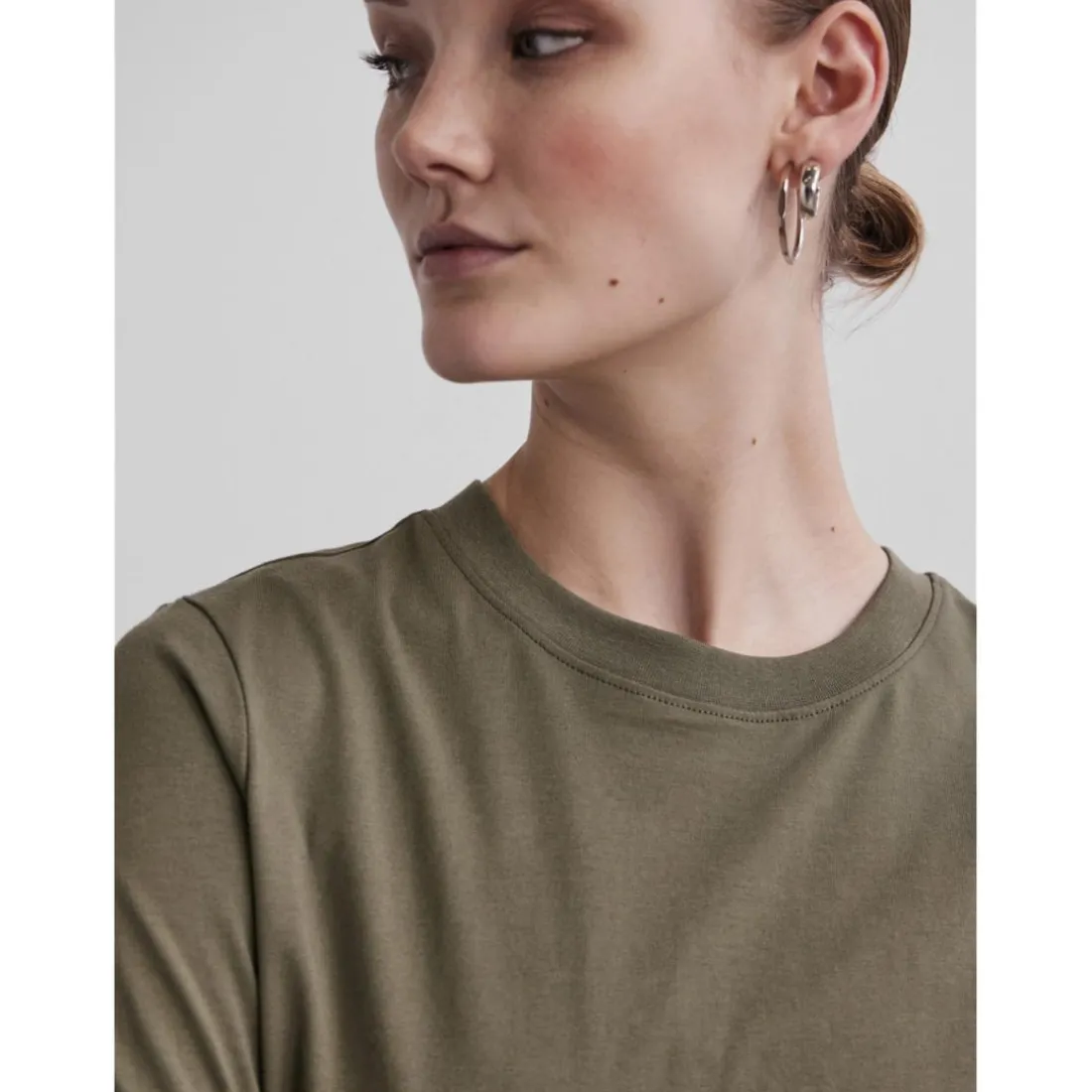 T-shirt regular fit manches courtes vert Nola