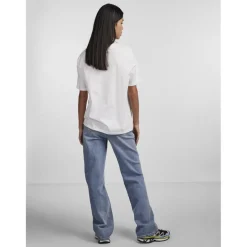 T-shirt regular fit manches courtes blanc Alia