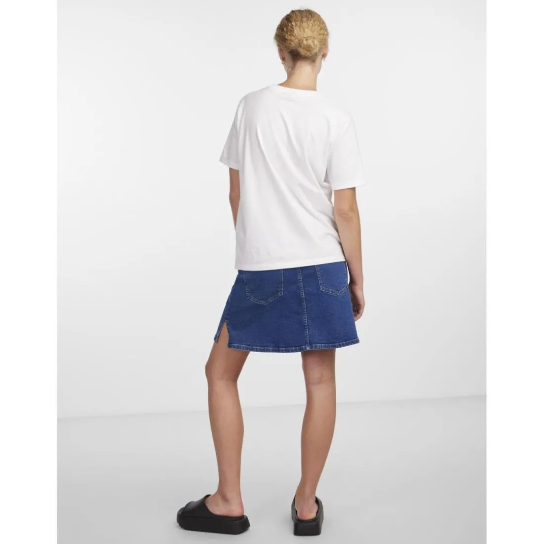 T-shirt regular fit manches courtes blanc Faye