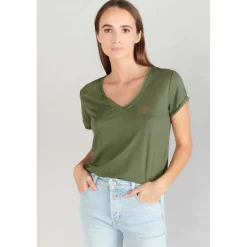 T-shirt Smallvtrame kaki vert