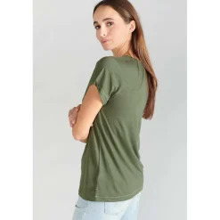 T-shirt Smallvtrame kaki vert