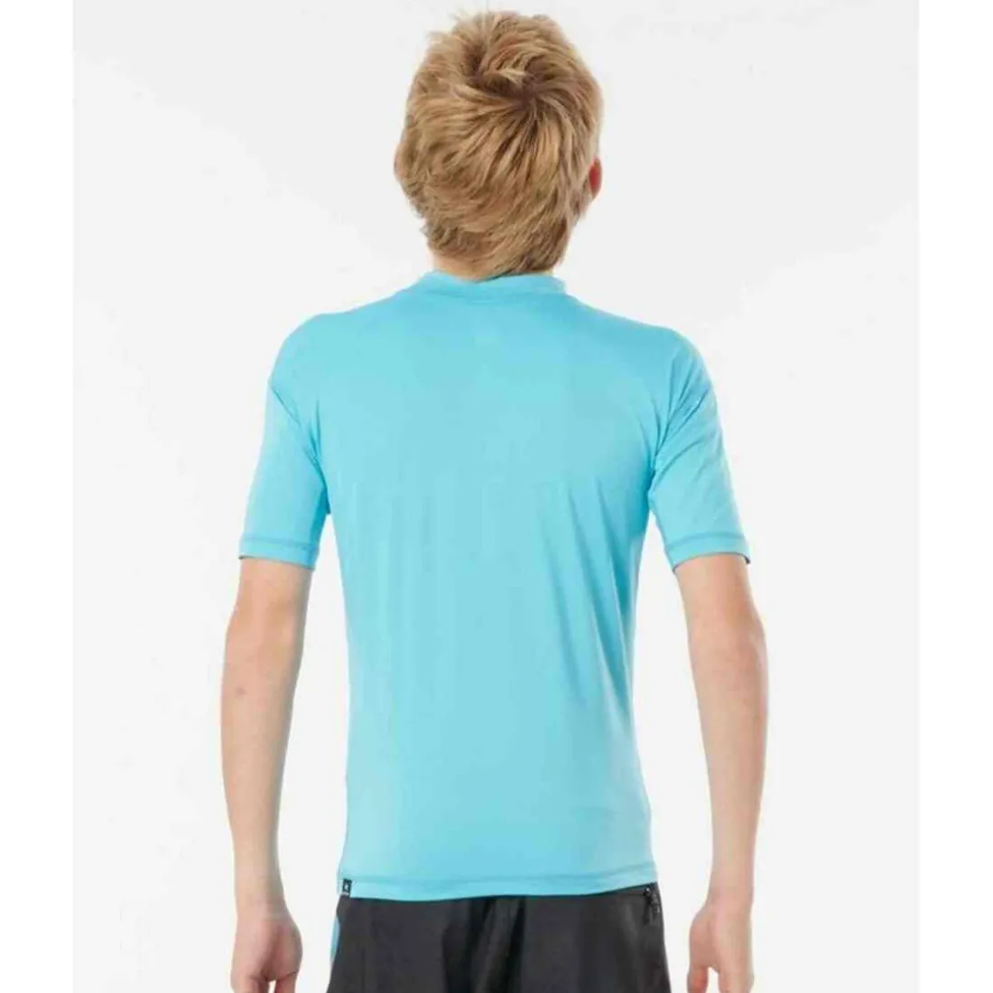 T-shirt surf anti-UV garçon manches courtes Bleu Rip Curl