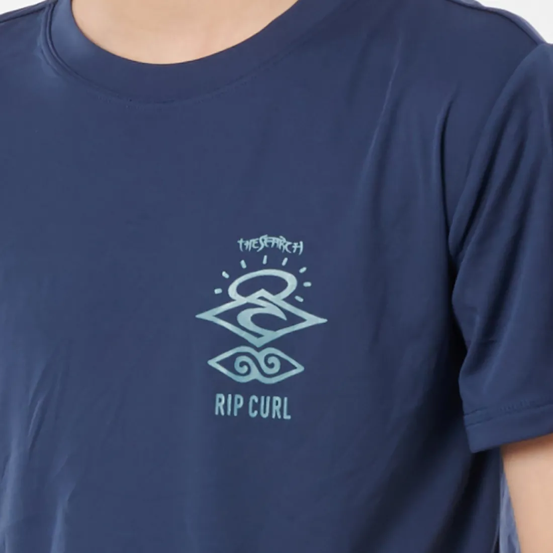 T-shirt Surf Manches Courtes Garçon - Bleu Rip Curl