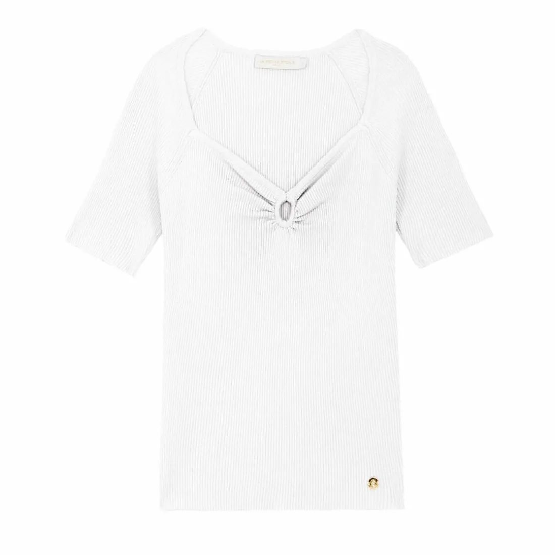T-Shirt THERESA blanc en viscose