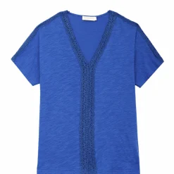 T-shirt TILA bleu en coton
