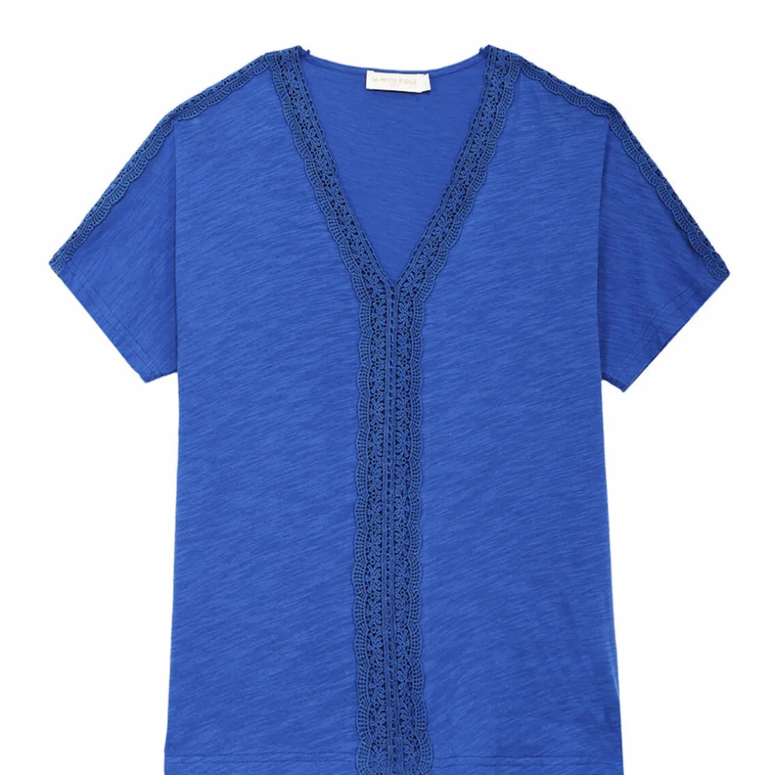 T-shirt TILA bleu en coton