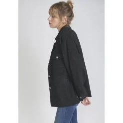 Veste ANATOLI noir en coton