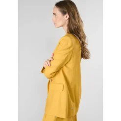 Veste BEKY moutarde Yas en viscose
