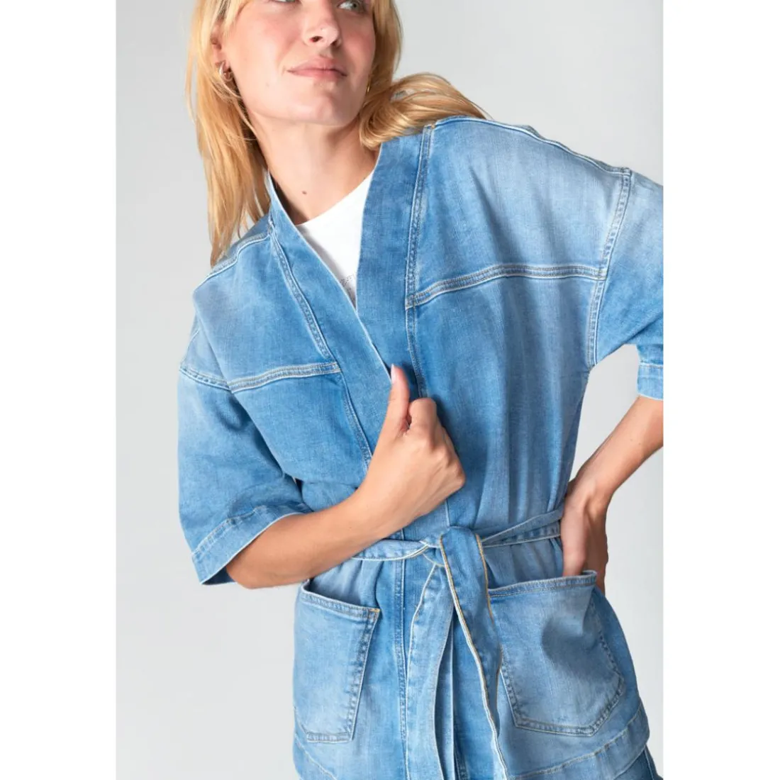 Veste BEOCCA bleu Uma