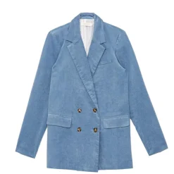 Veste bleu gris VICTOIRE en coton