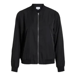 Veste bomber zippée Papaya noir Maëlys Lara