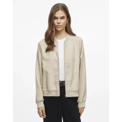 Veste bomber zippée Papaya gris Xia
