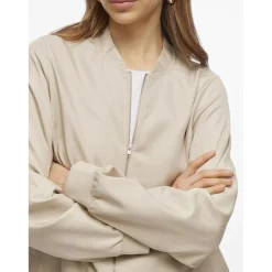 Veste bomber zippée Papaya gris Xia