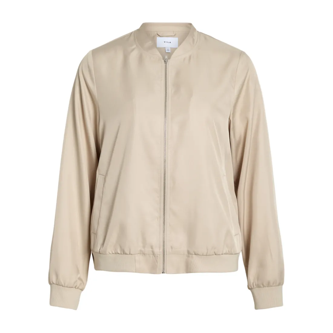 Veste bomber zippée Papaya gris Xia