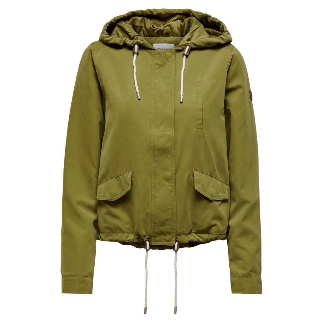 Veste Capuche Manches longues vert Dina