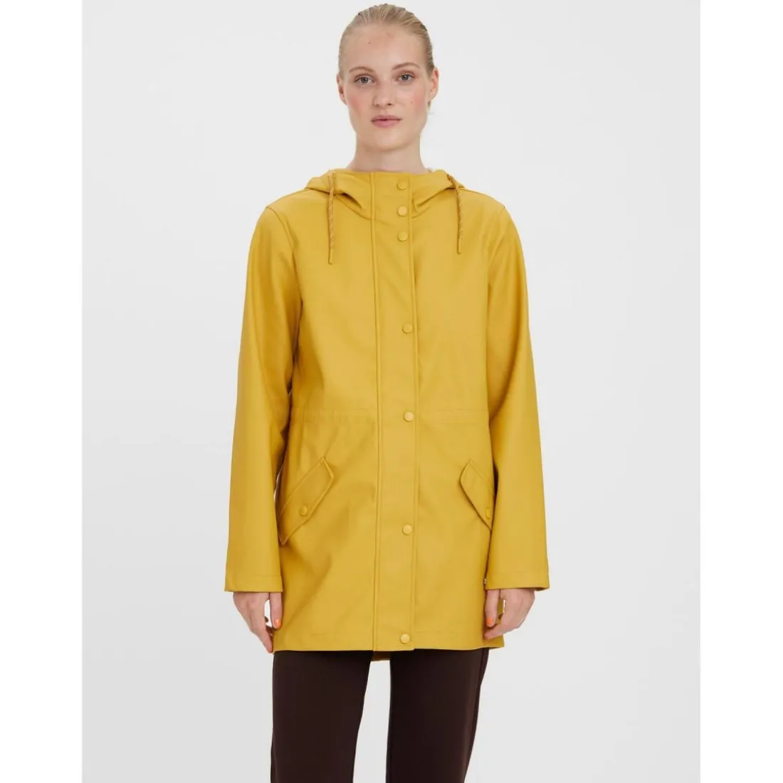 Veste Capuche Manches longues jaune Wynn