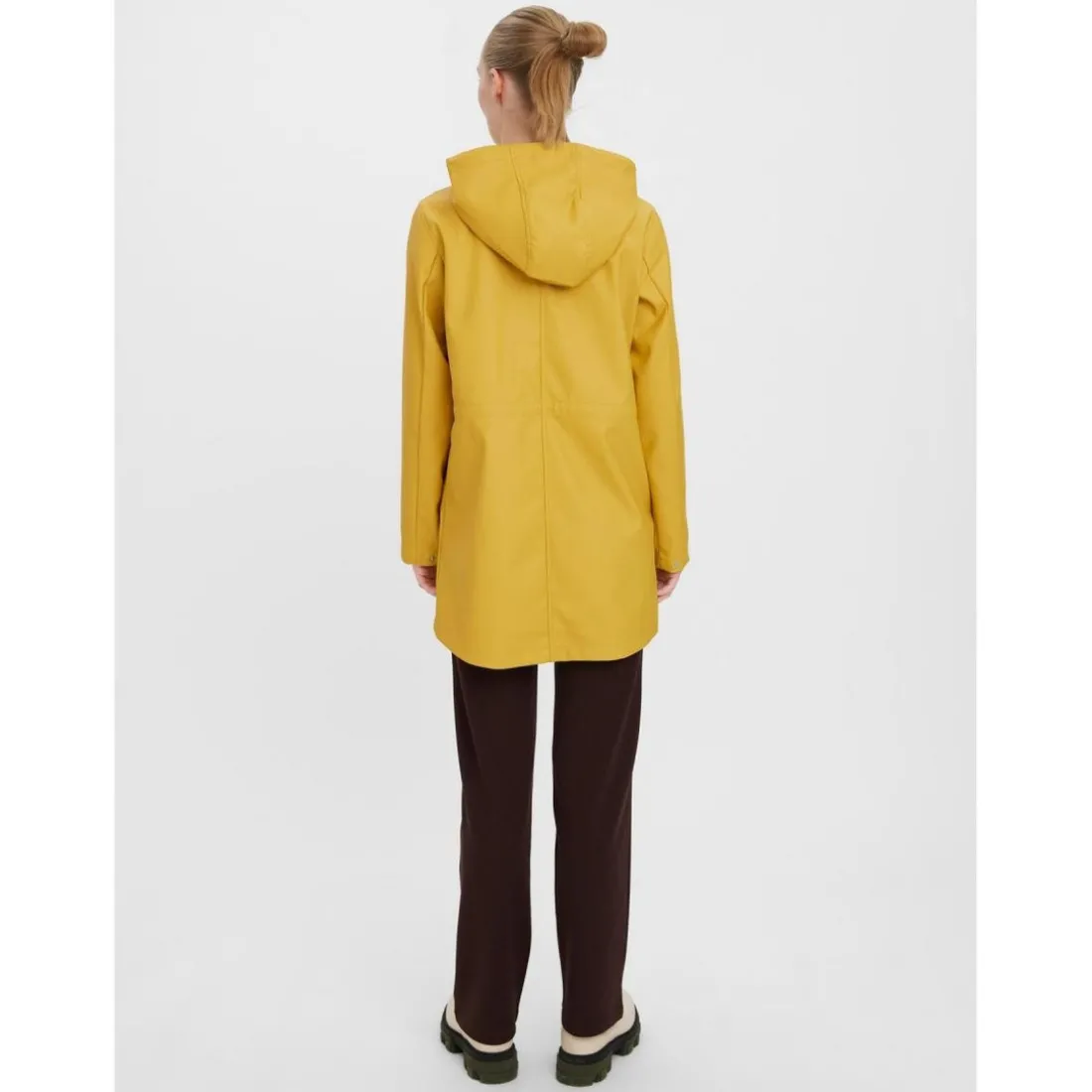 Veste Capuche Manches longues jaune Wynn