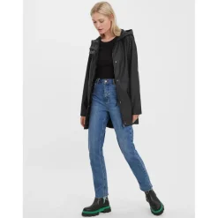 Veste Capuche Manches longues noir Maia