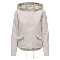 Veste Capuche Manches longues beige