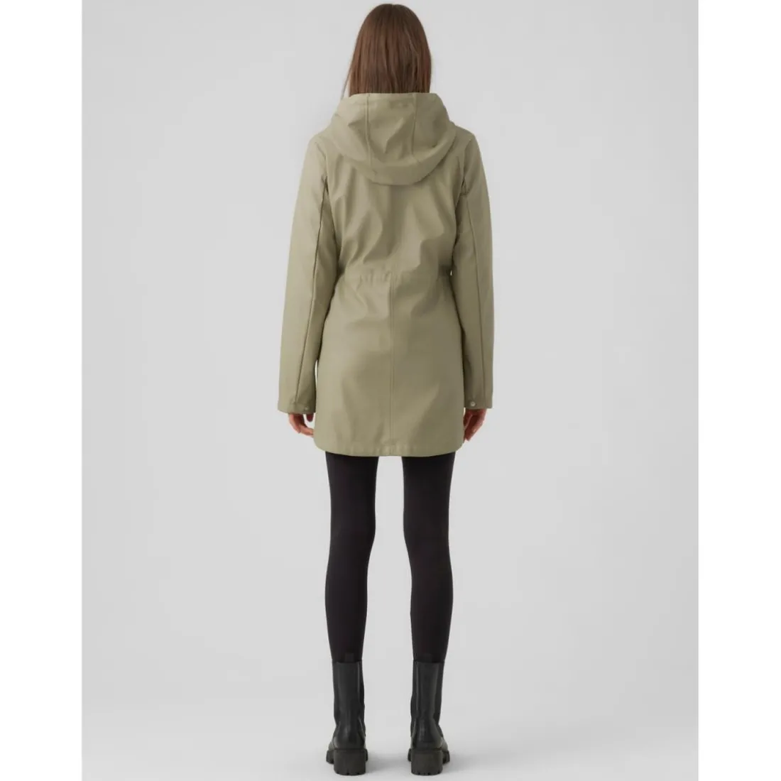 Veste Capuche Manches longues gris Hattie