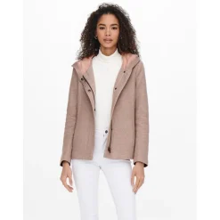 Veste Capuche Manches longues marron Maud