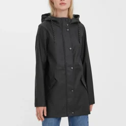 Veste Capuche Manches longues noir Zola