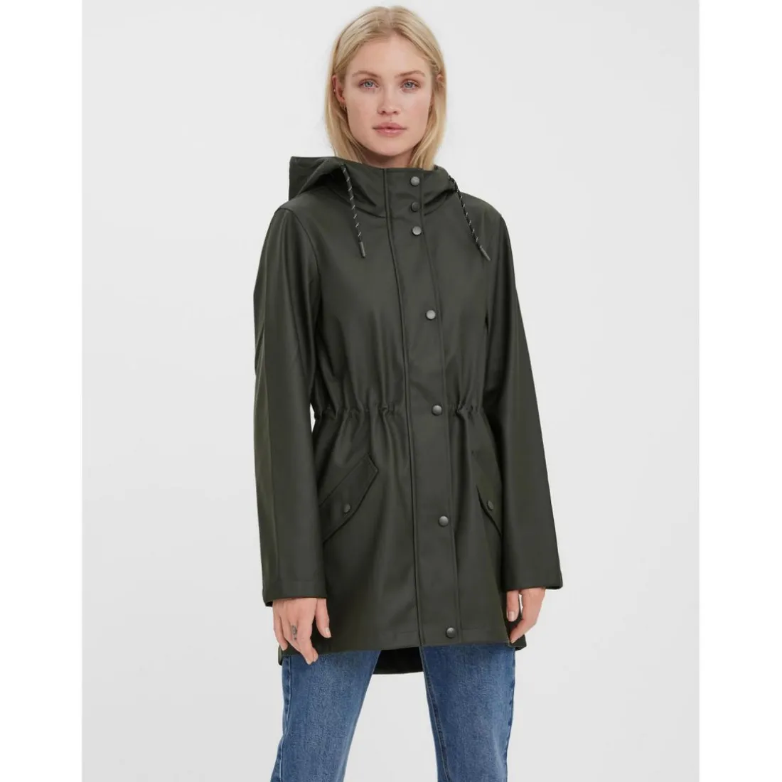 Veste Capuche Manches longues vert Beth
