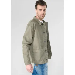 Veste CARVOS kaki Yael en coton
