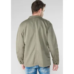 Veste CARVOS kaki Yael en coton