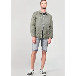 Veste CARVOS kaki Yael en coton
