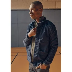 Veste CARVOS noir Paco en coton
