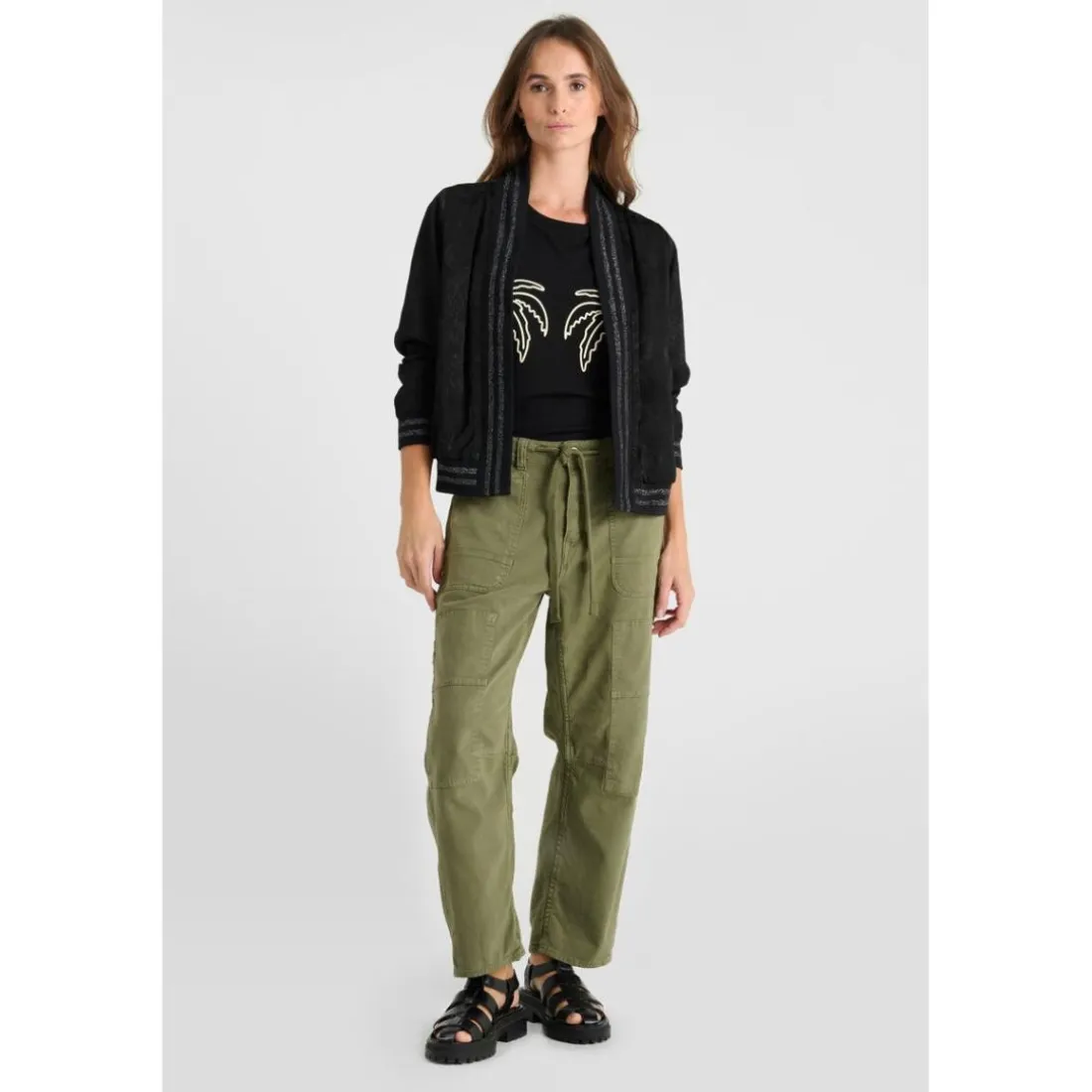 Veste CLAVEL noir Hana