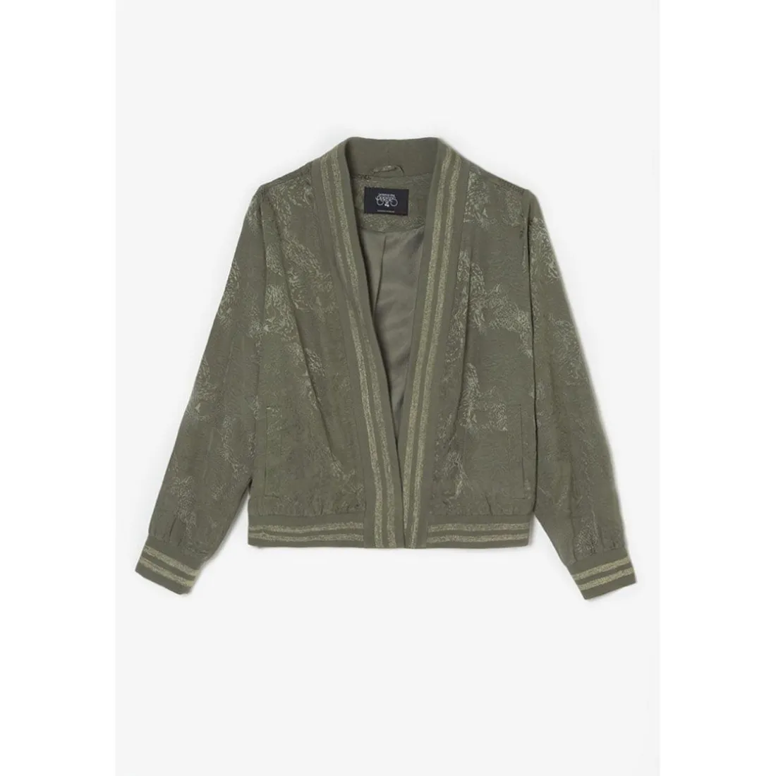 Veste CLAVEL vert en coton