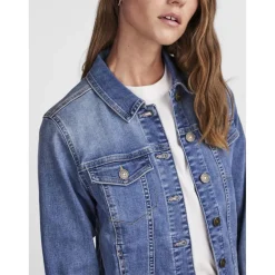 Veste en denim Coia bleu en coton Vox