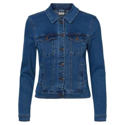 Veste en jean bleu Gia