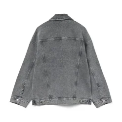 Veste en jean oversize Tessa gris Ines