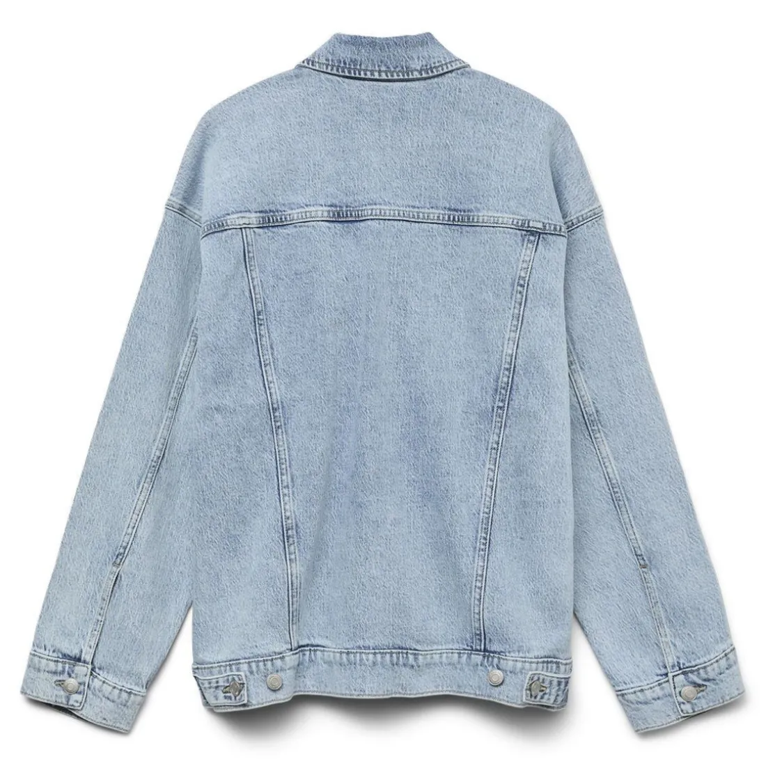 Veste en jean oversize Tessa bleu clair Mila