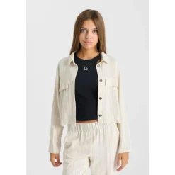 Veste fille MERIDAGI beige Lola