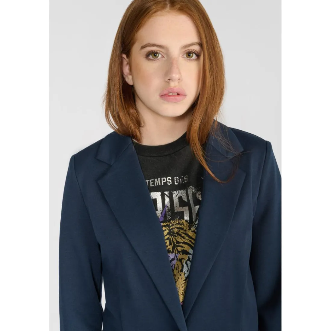Veste fille OSCARGI bleu Isla