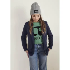 Veste fille OSCARGI bleu Isla